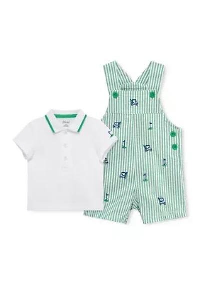 Baby Boys Golf Shortall Set