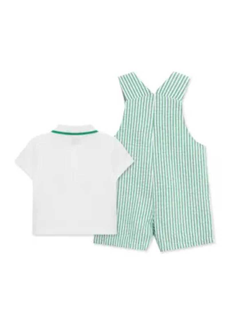 Baby Boys Golf Shortall Set