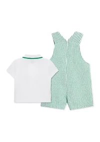 Baby Boys Golf Shortall Set