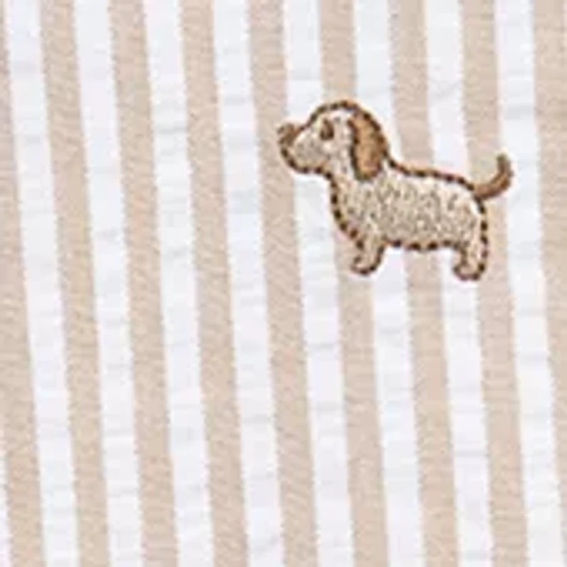 Baby Boys Puppies Shortall Set