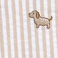 Baby Boys Puppies Shortall Set