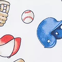 Baby Boys Baseball Romper Set