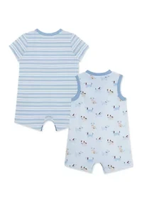 Baby Boys Romper Set - 2 Pack