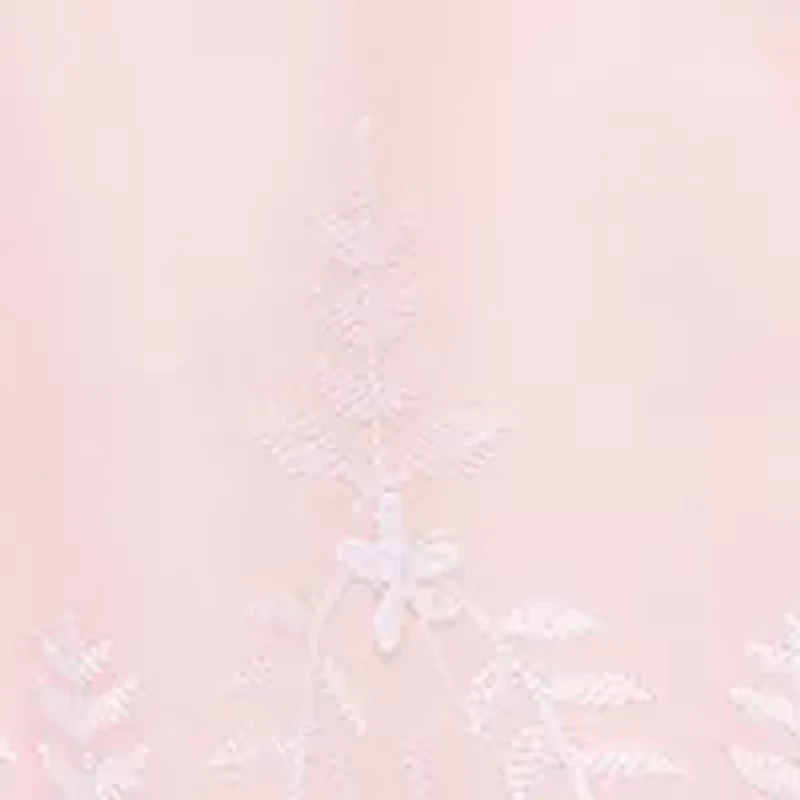 Baby Girls Pink Eyelet Set with Headband