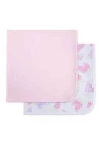 Lilacs 2 Pack Receiving Blankets
