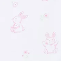 Baby Girls 5 Piece Spring Printed Bodysuit and Leggings Set