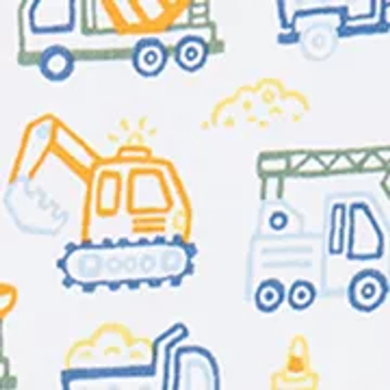 Baby Boys Truck Zone 3-Piece Bodysuit and Pants Set