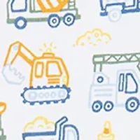 Baby Boys Truck Zone 3-Piece Bodysuit and Pants Set