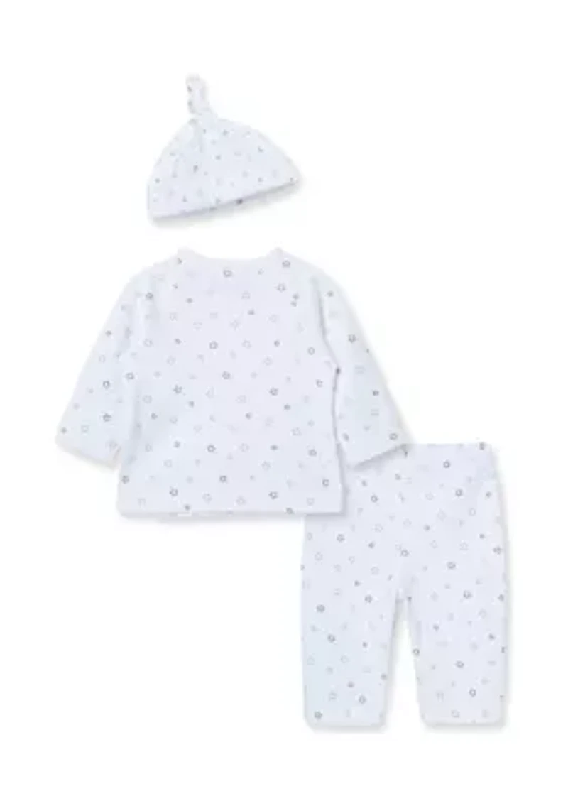 Baby Stars 3 Piece Set with Hat