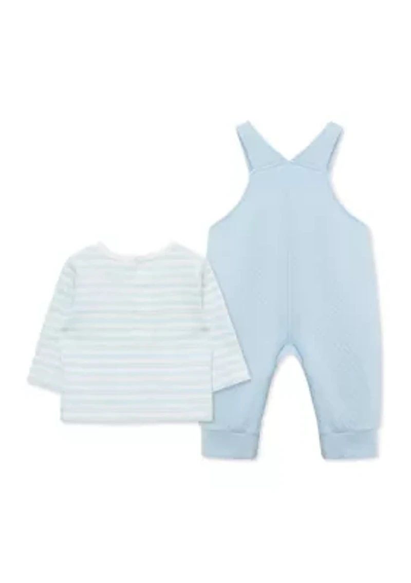 Baby Boys Cuddles Overall Set