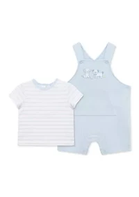 Baby Boys Puppies Shortall Set