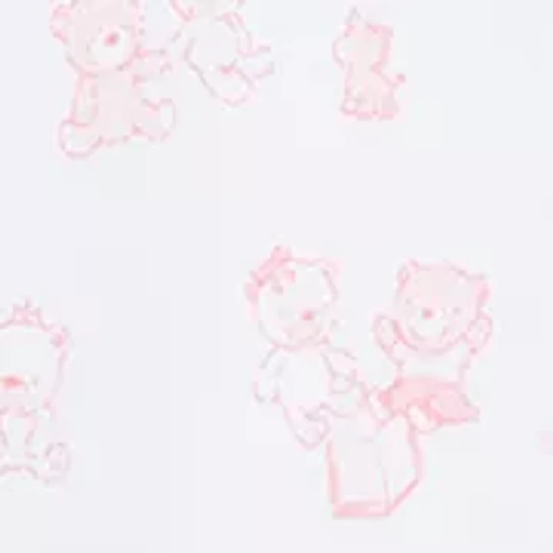 Baby Girls Bears 2 Pack Footies