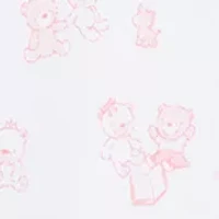 Baby Girls Bears 2 Pack Footies