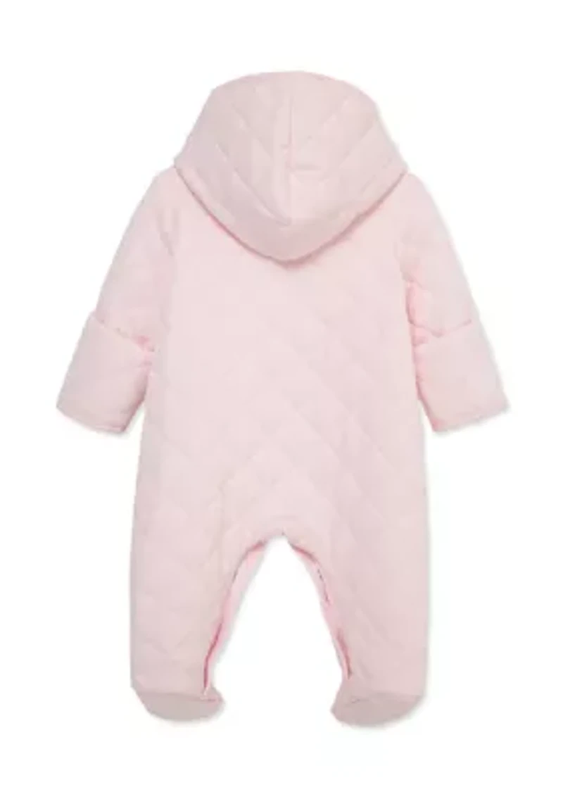 Baby Girls Joy Quilted Pram