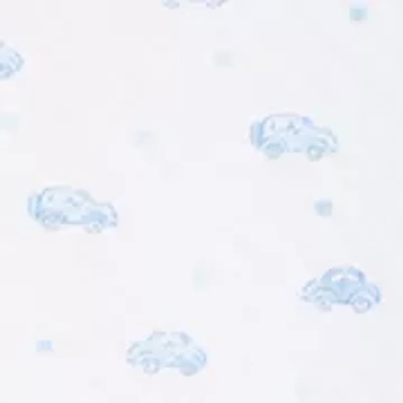 Baby Boys Cars Quilt Footie with Hat