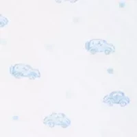 Baby Boys Cars Quilt Footie with Hat