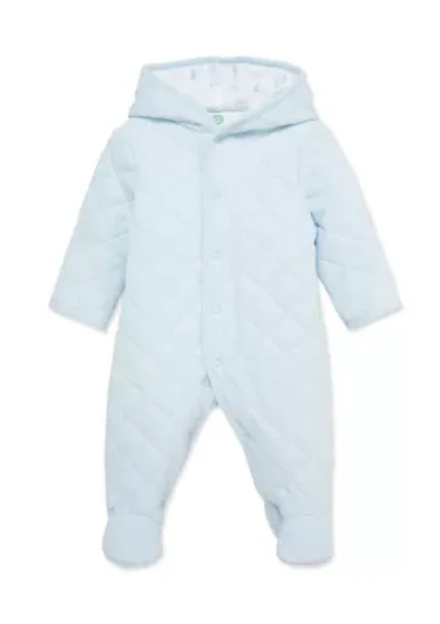 Baby Boys Cars Quilted Pram