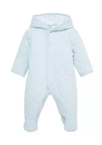 Baby Boys Cars Quilted Pram