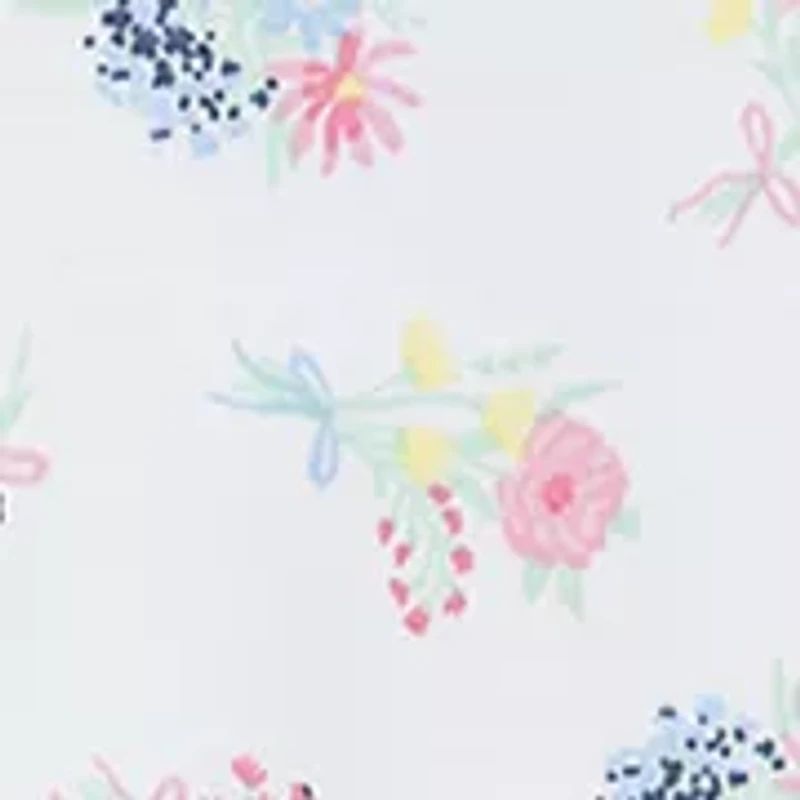 Baby Girls Floral Gown with Hat 