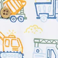 Baby Boys Truck Zone 2-Pack Rompers