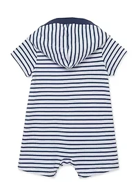 Baby Boys Sailing Hood Romper