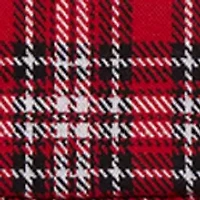 Baby Girls Plaid Jumper Set with Headband