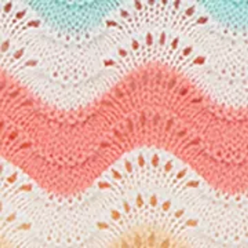 Baby Girls Wavy Pointelle Knit Set