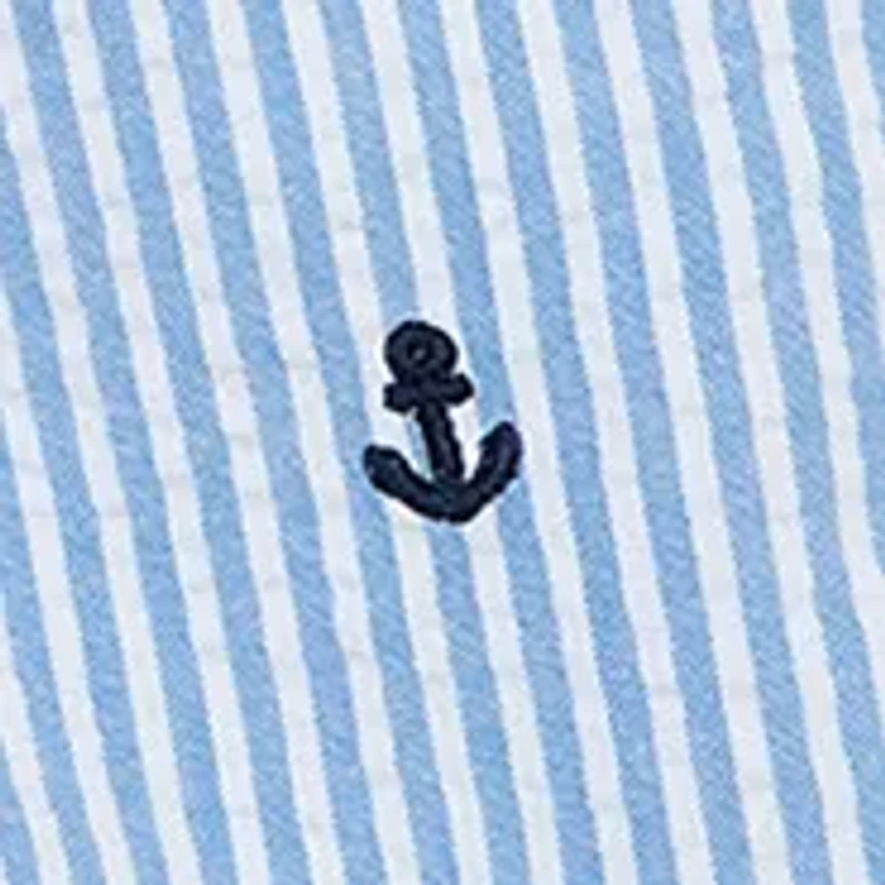 Baby Boys Anchor Polo Shirt and Shorts Set