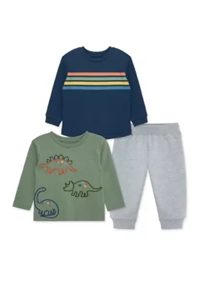Baby Boys Dino 3 Piece Play Set