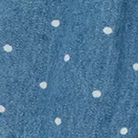 Baby Girls Chambray Woven Romper