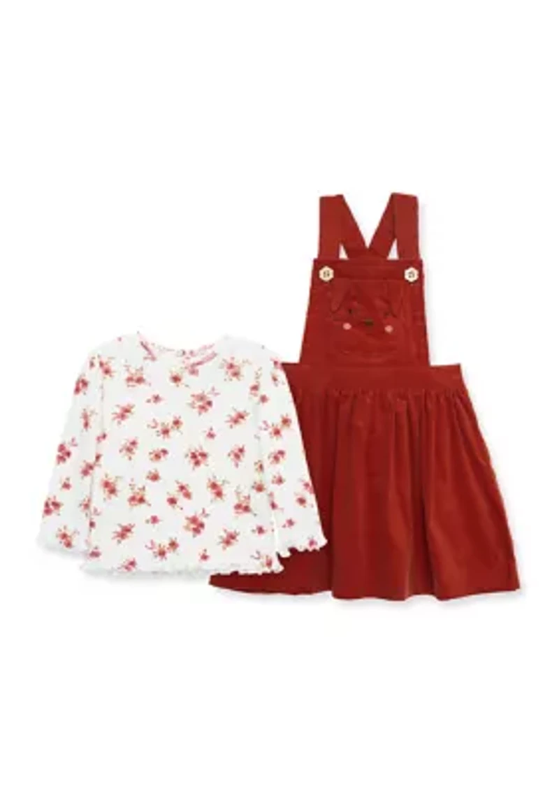 Baby Girls Puppy Jumper Set