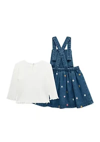 Baby Girls Floral Jumper Set