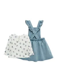 Baby Girls Bow Jumper Set