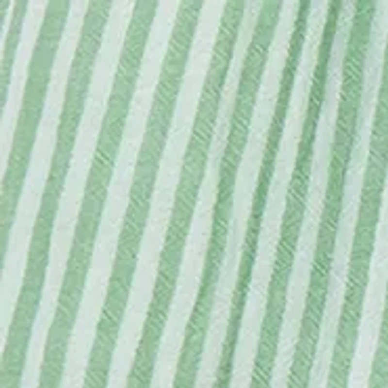 Baby Girls Green Embroidered Sundress with Diaper Cover