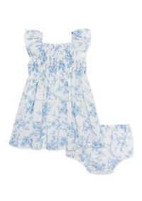 Baby Girls Sundress and Panty Set