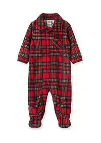 Baby Boys Plaid Footie