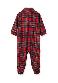 Baby Boys Plaid Footie