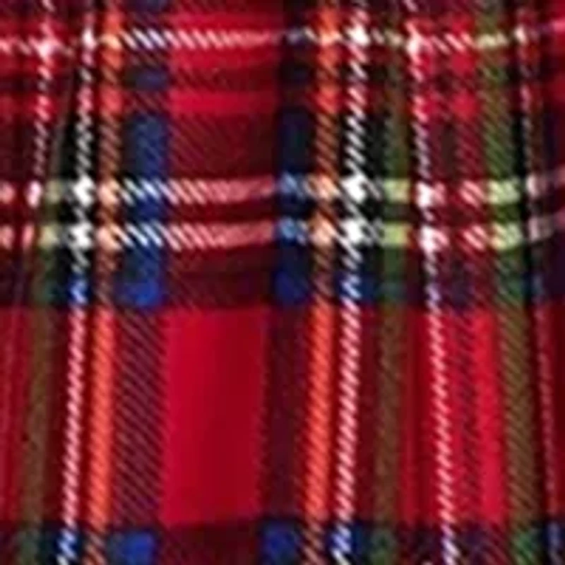 Baby Girls Plaid 2 Piece Pajama Set