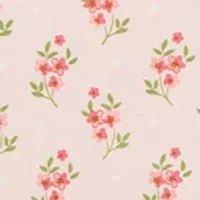 Baby Girls Floral 4 Piece Pajama Set