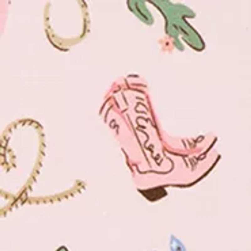 Baby Girls Cowgirl Four Piece Pajama Set