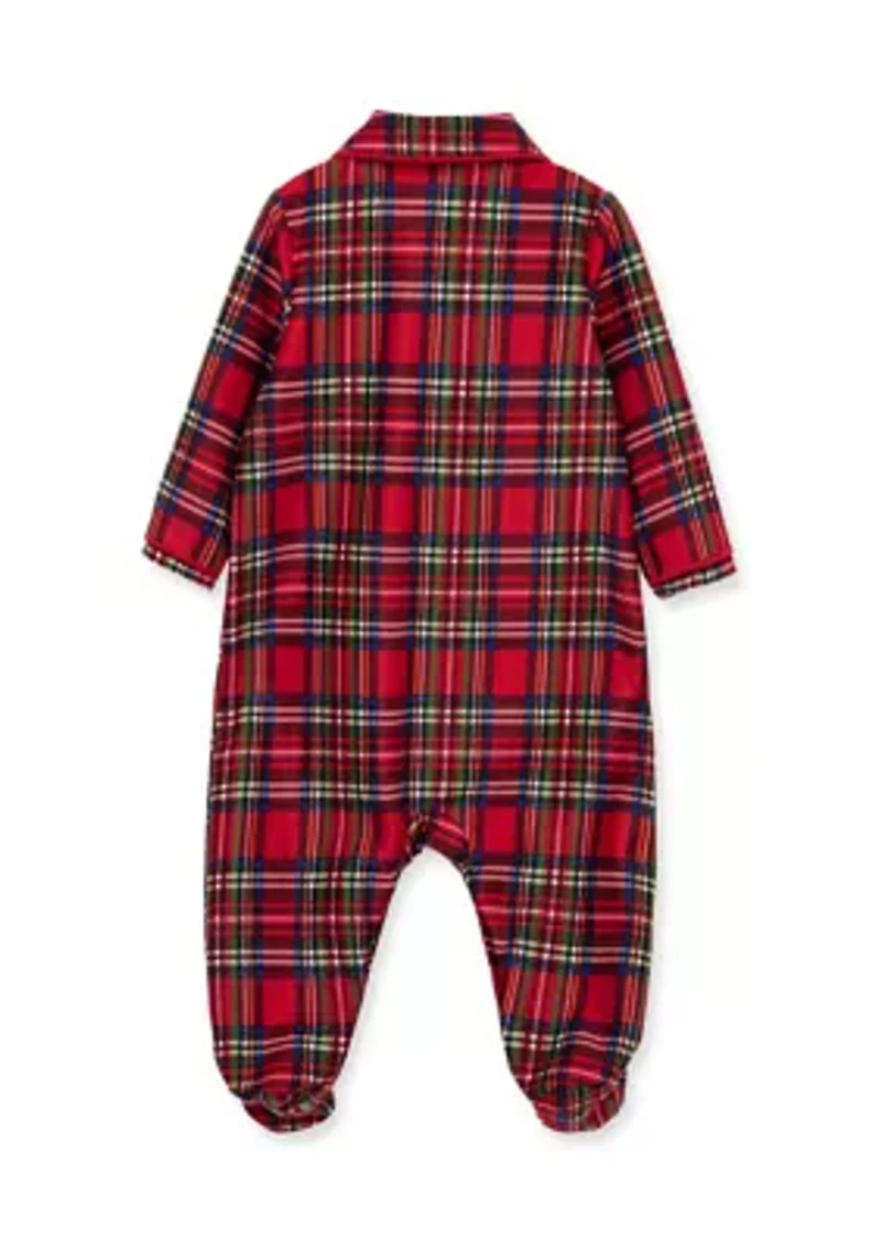 Baby Boys Plaid Footie Pajama
