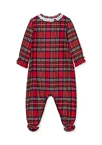 Baby Girls Plaid Footie Pajama