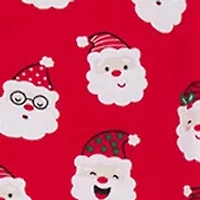 Santa Zip Front Footie with Hat