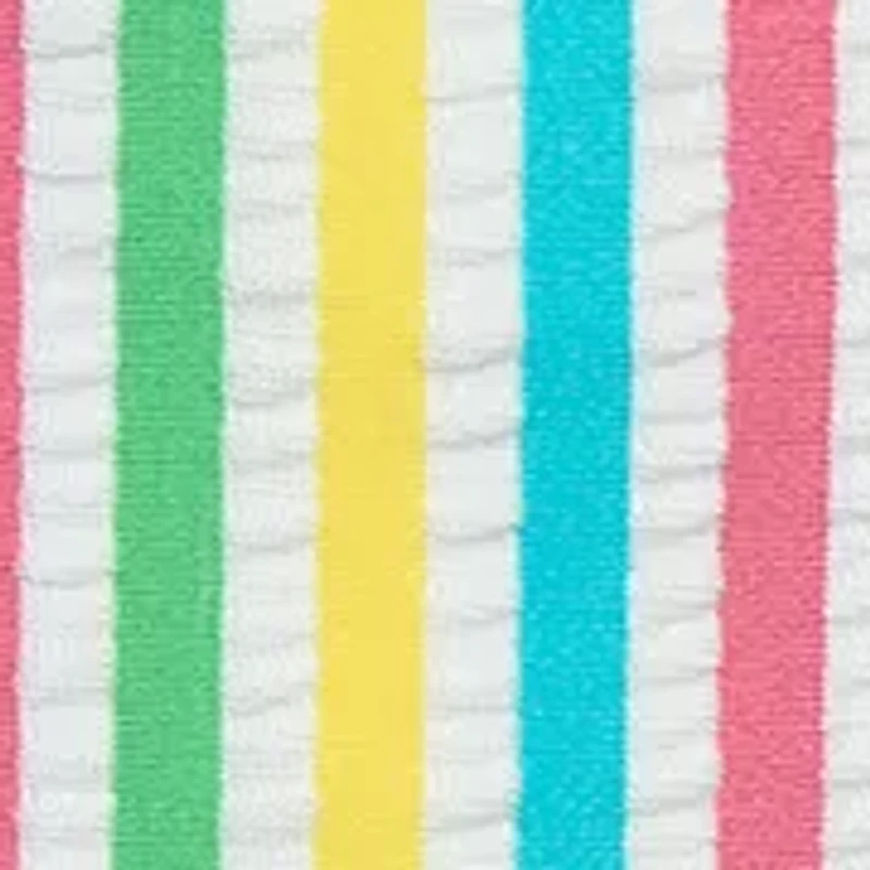 Baby Girls Multi Stripe Swimsuit