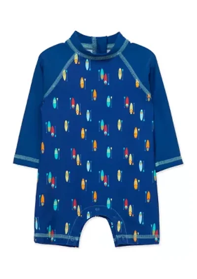 Baby Boys Surf Long Sleeve Rashguard Suit