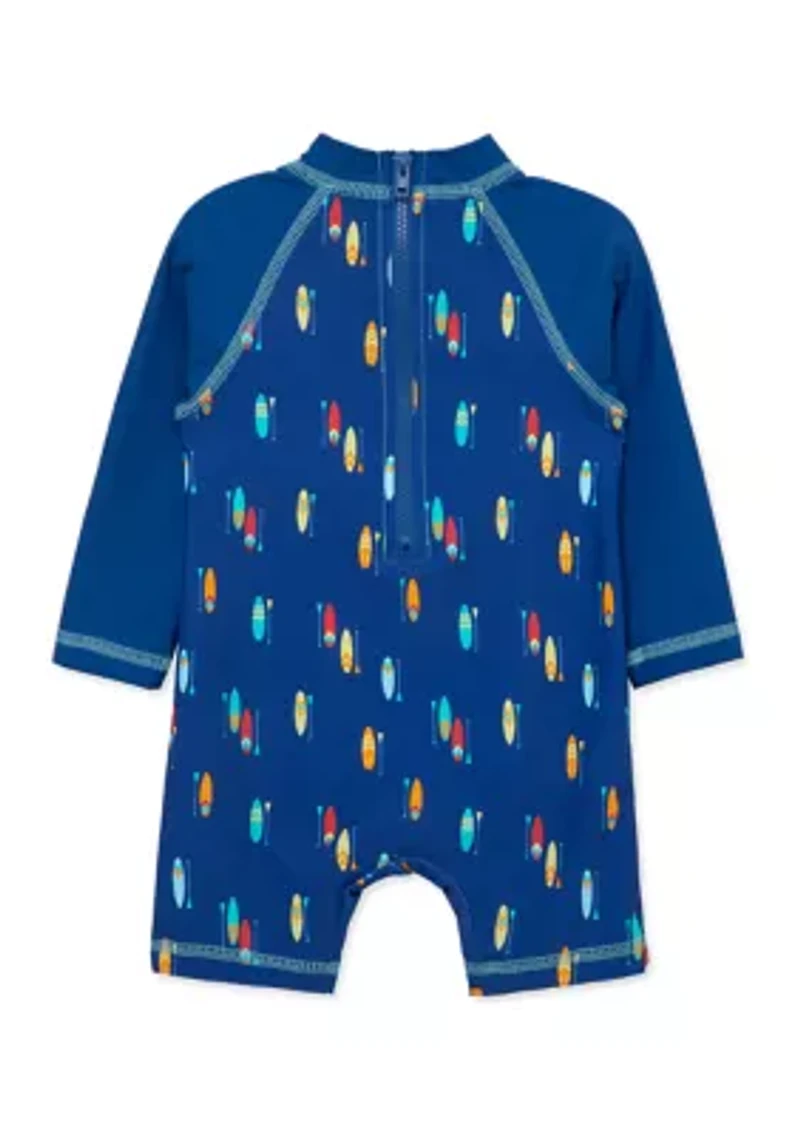 Baby Boys Surf Long Sleeve Rashguard Suit