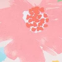 Toddler Girls Multi Floral One Piece Rashguard Swimsuit