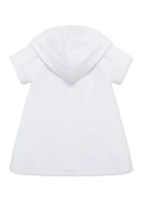 Toddler Girls Pop-Pom Swim Cover Up