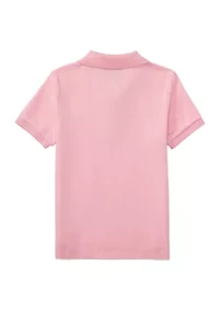 Boys 2-7 Cotton Mesh Polo Shirt