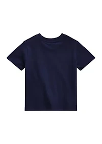 Baby Boys Cotton Jersey Crew Neck T-Shirt